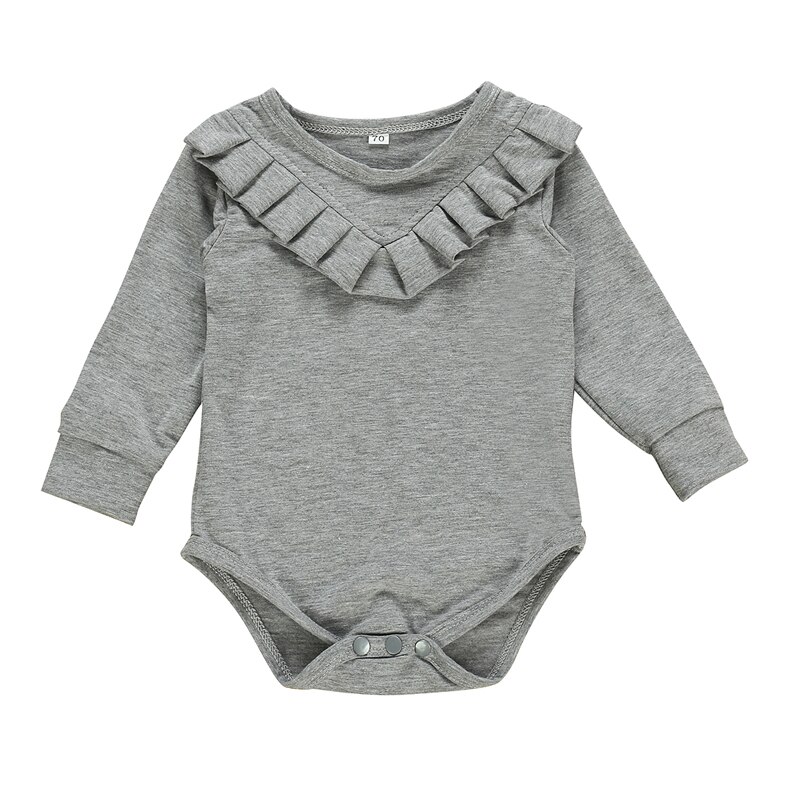 Menina do bebê macacão outono inverno roupas de bebê recém-nascido para meninas manga longa crianças meninos macacão roupas de bebê meninas: B / 12 m