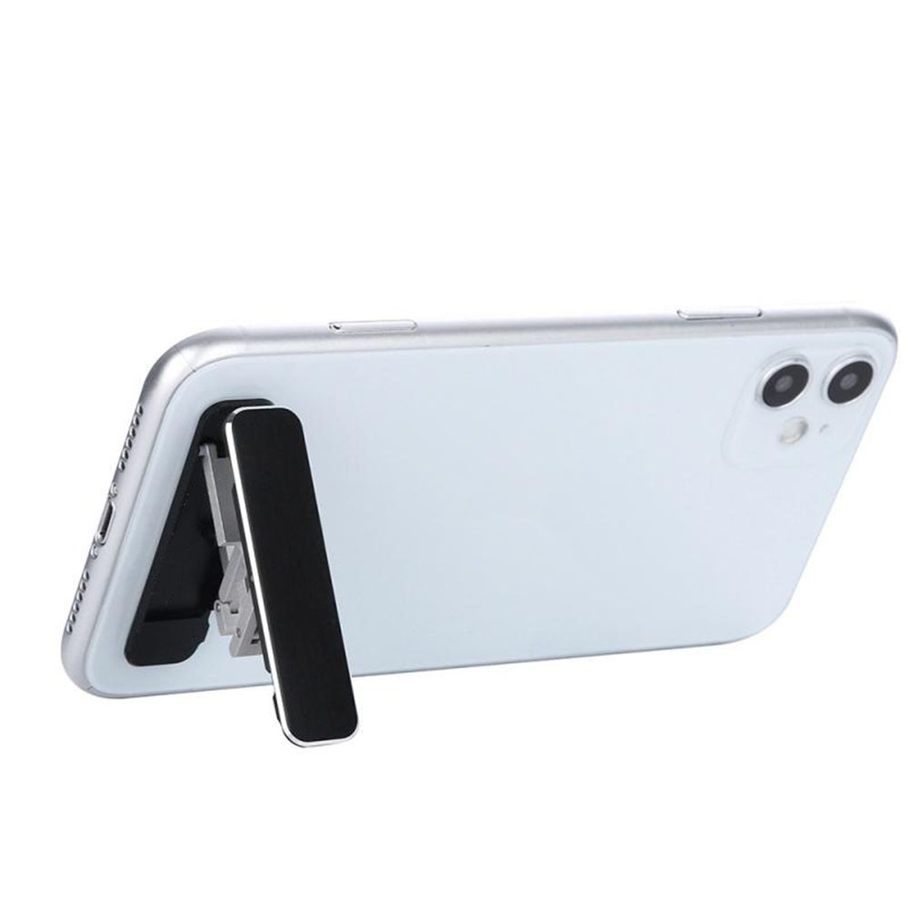1PC Universal Mini Invisible Foldable Mobile Phone Stand Aluminum Alloy Desktop Mount Material Holder Adjustable Angle