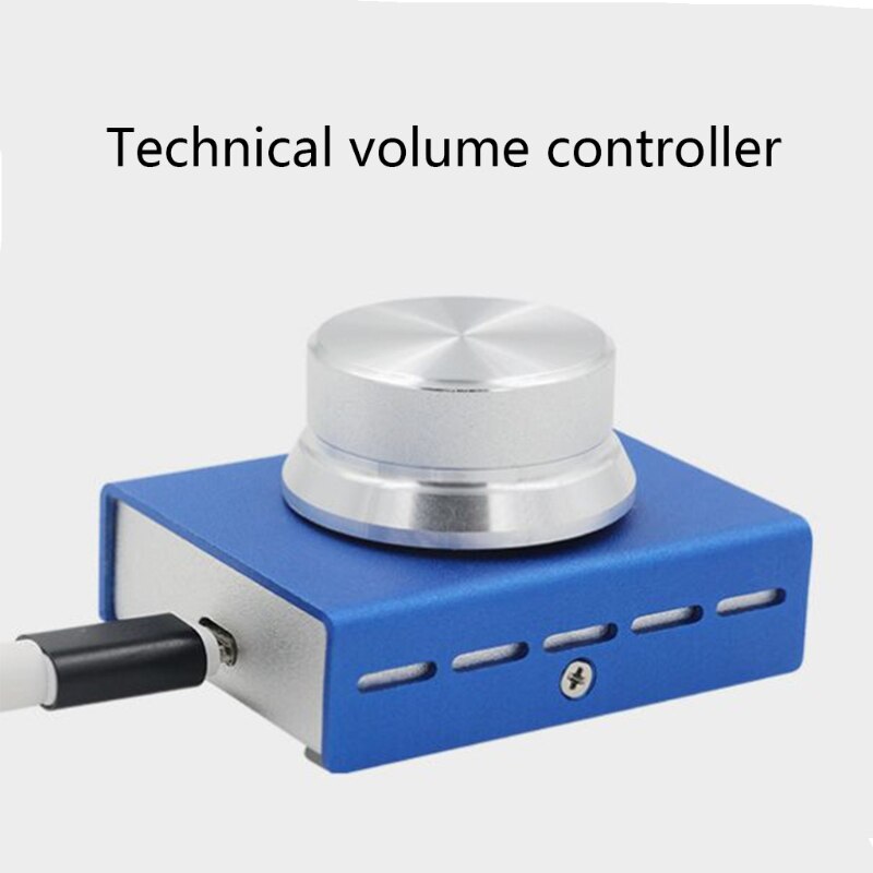 Control de volumen Usb para Pc, altavoz de ordenador sin pérdidas o controlador de volumen, ajustador Digital con función de silencio de una tecla