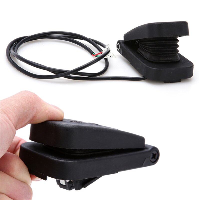 1PcPlastic ATV Foot Throttle Accelerator Speed Control Pedal For Bike Scooter Black