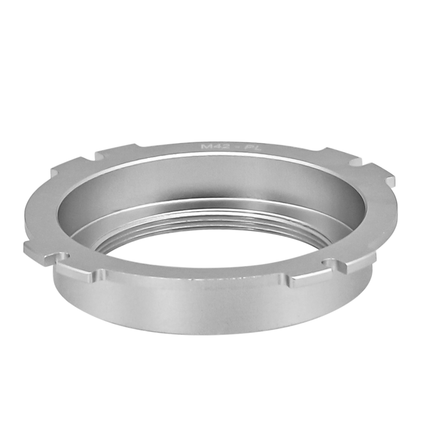 M42-PL Mount Adapter Ring M42 x1mm SLR Objektiv für ARRI PL Kamera Mount Adapter für Arriflex Objektiv: Silber