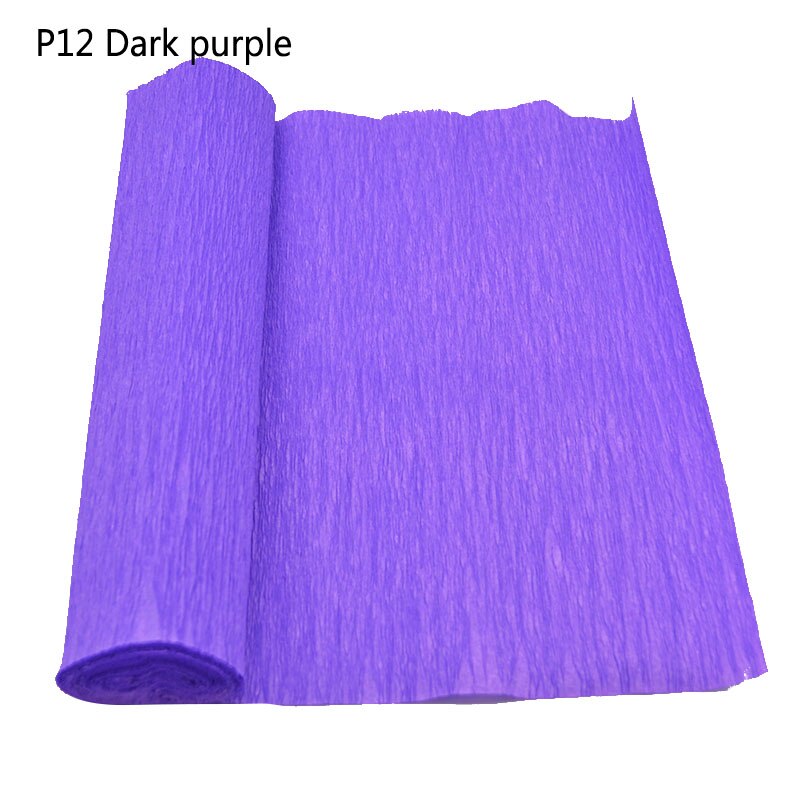 250*25cm Gefältelt Krepp Origami Papier Handwerk DIY Blume Girlande Verpackung Falten Scrapbooking Party Dekoration: P12