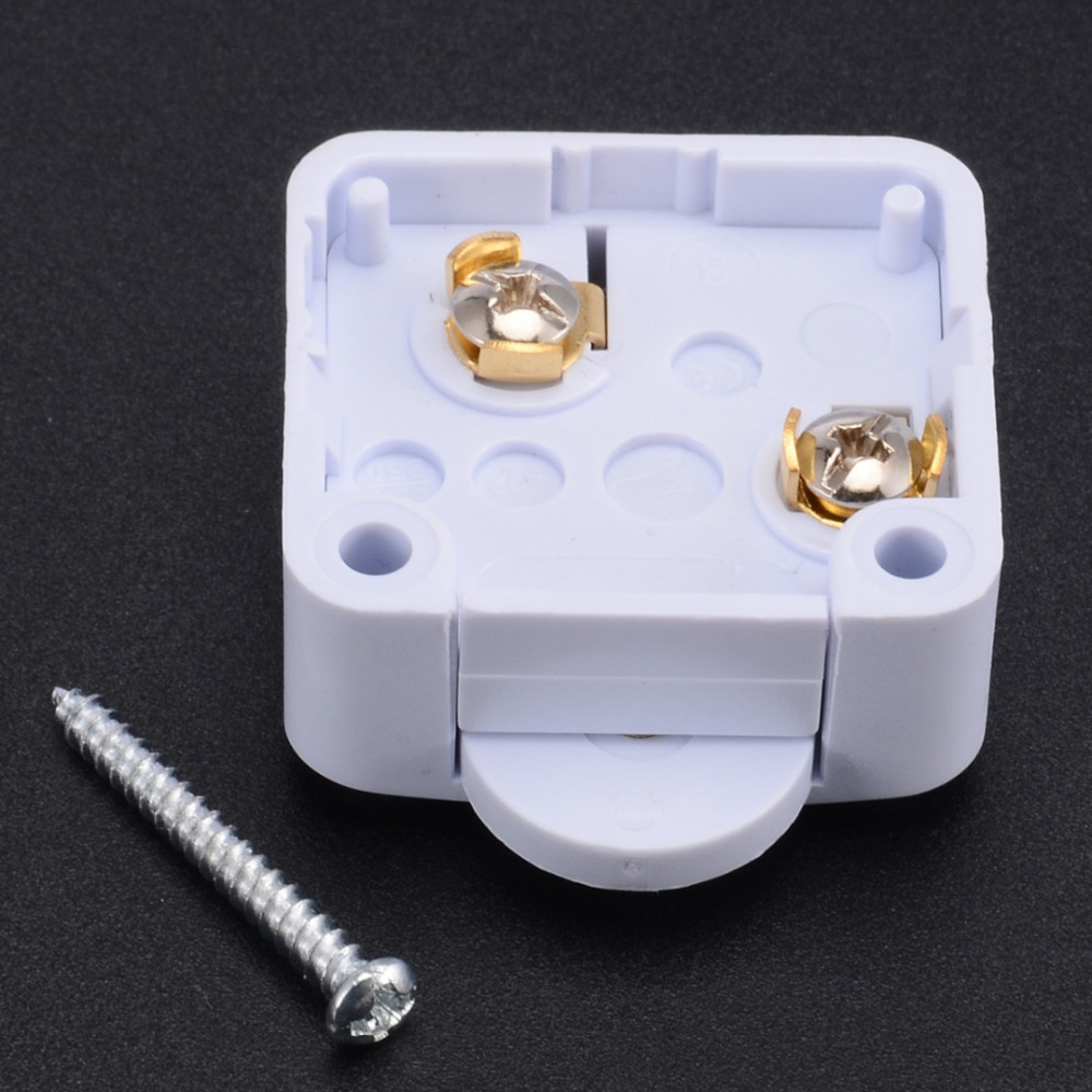 202A Automatic Reset Switch Wardrobe Cabinet Light Switch Door Control Switch for Home Furniture Cabinet Cupboard Light Switch