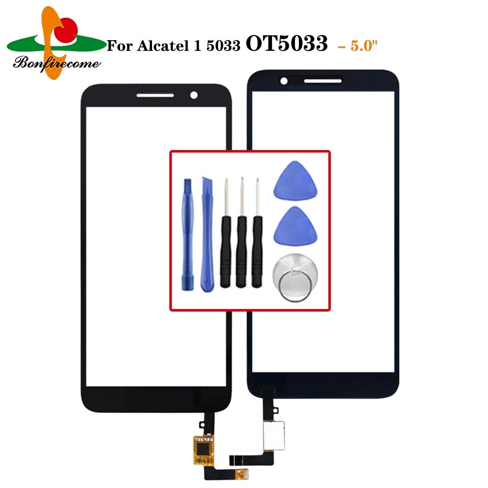 For Alcatel 1 5033 5033D 5033X 5033Y 5033A 5033J OT5033 Touch Screen Digitizer Sensor Outer Glass Lens Panel