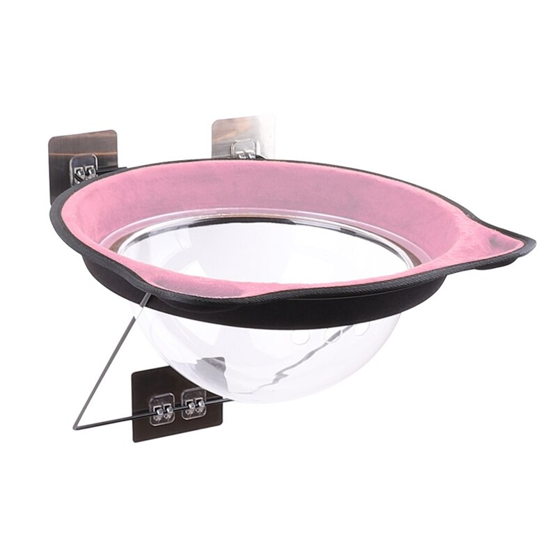 Cat Hammock Bed Window Pod Lounger Self-Adhesive Warm Bed For Pet Cat Rest House Soft Cat Bed Comfortable Ferret Cage