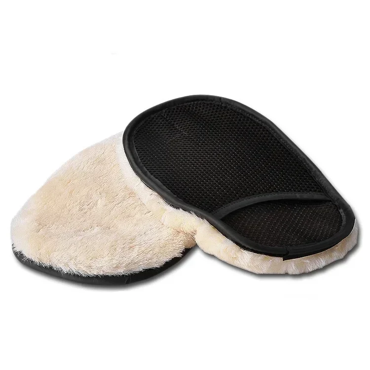 Mikrofaser-Handschuhwachsen, Pflege, Polieren, zum Reinigen, Waschen, Motorradfarbe, Karosserie, Glas, Auto