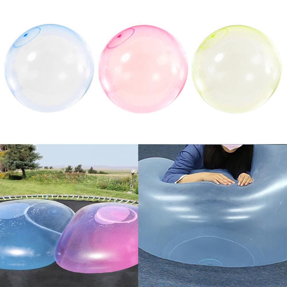 Baby Bubble Balls Soft Squishys Air Water Filled Balloons Blow Up For Children Summer Outdoor Games bath Balloon Toys