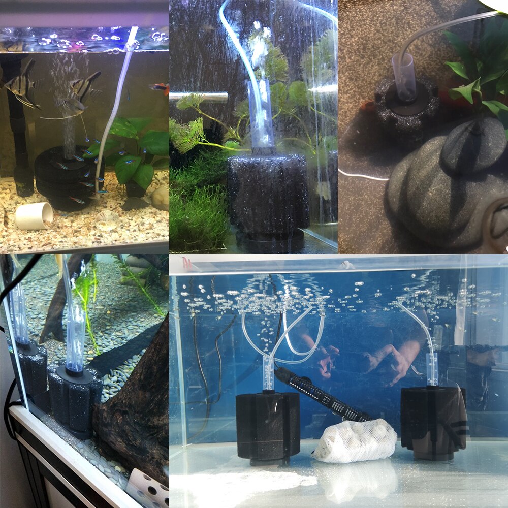 Skimmer-filtro de esponja para acuario, filtro de filtración bioquímica para mascotas acuáticas, suministros para peces