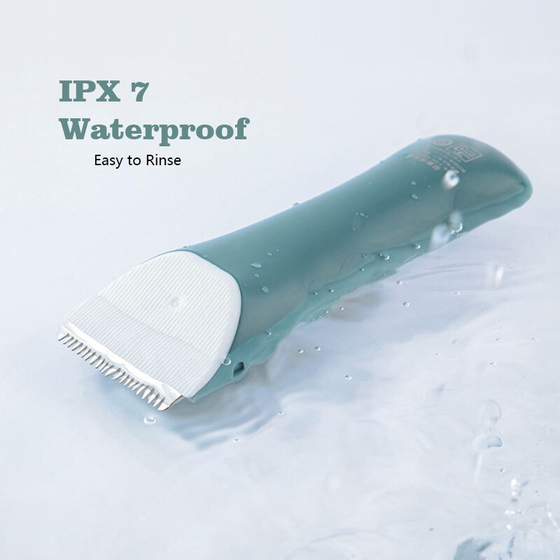 Baby Hair Clippers Silent Haircut Trimmers for Children Waterproof Rechargeable Hair Cutting Machine Cordless Haircut Kit