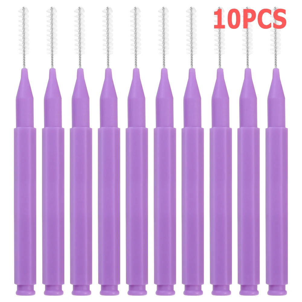 10-100 Stuks Mini Wenkbrauw Borstel Brow Lifting Brush Wegwerp Brow Lifting Brush Micro Buigbare Wimper Brow Applicator Make-Up tool: green