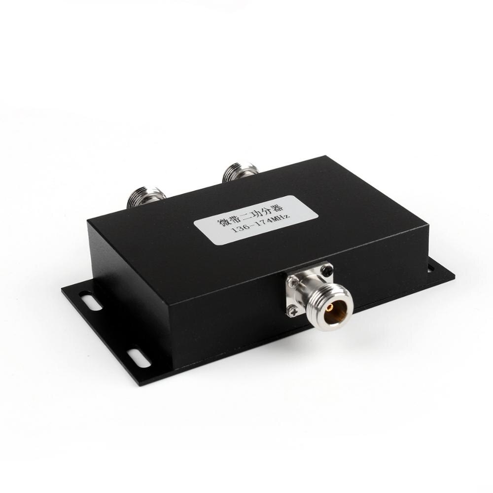 Artudatech 2 Way VHF 136-174MHz Antenna Two Way Radio Repeater Power Divider Splitter