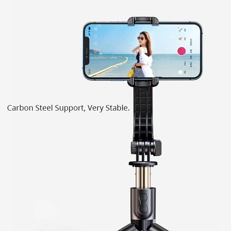 Bonola Handheld Gimbal Stabilizer Statief Voor Iphone 12 Pro Max/Samsung S21 S20 Note 20/Xiaomi Smartphone Gimble selfie Stok