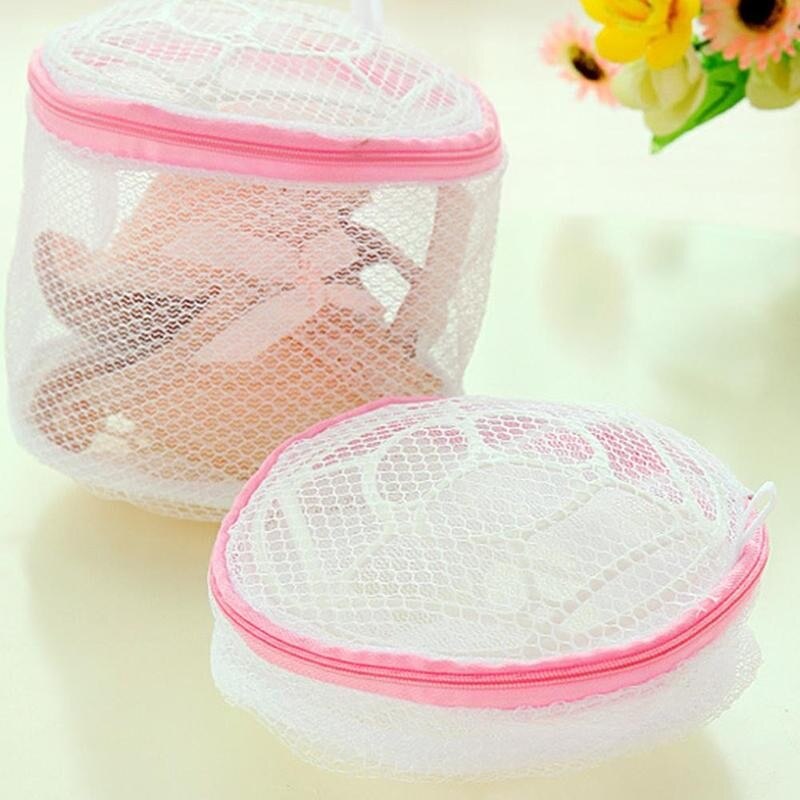 Bolsa de lavado de sujetador plegable con soporte para el hogar, bolsa de red de lavado para ropa interior, clasificación de ropa sin manchas
