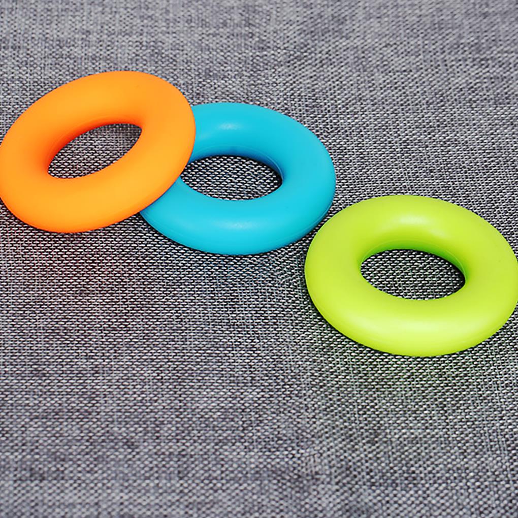 Øvelse træk ring hånd styrketræning griber silikone hånd fitness træning modstand o ring