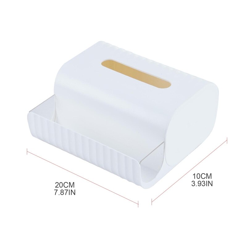 Tissue Opbergdoos Servet Dispenser Houder Afstandsbediening Mobiele Telefoon Houders Voor Thuis Slaapkamer Kantoor Desktop Decoratie
