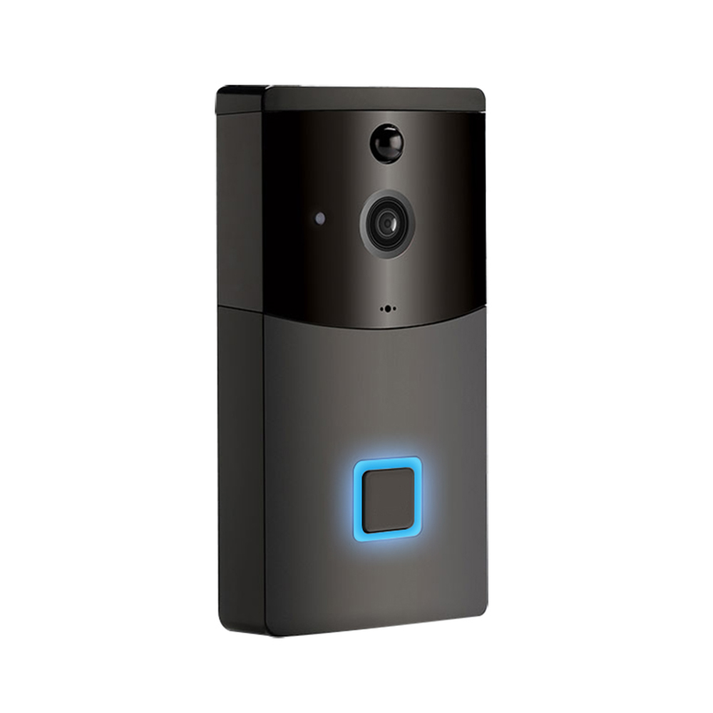 Wireless Visual Intercom Remote Home Monitoring WiFi DoorBell Tuya Remote with Alexa Show 2 & Google Home Voice Control