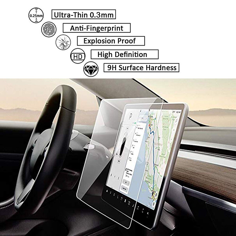 11 "auto Navigatie Screen Protector HD Clear Gehard Glas Film 9 H IP67 Waterdichte Center Controle Scherm voor Mercedes -Benz