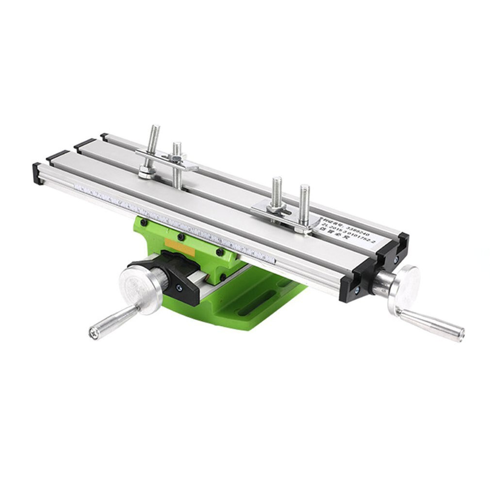 6300 Mini precisión multifunción mesa de trabajo Banco tornillo de fijación taladro fresadora X Y tabla de ajuste Y