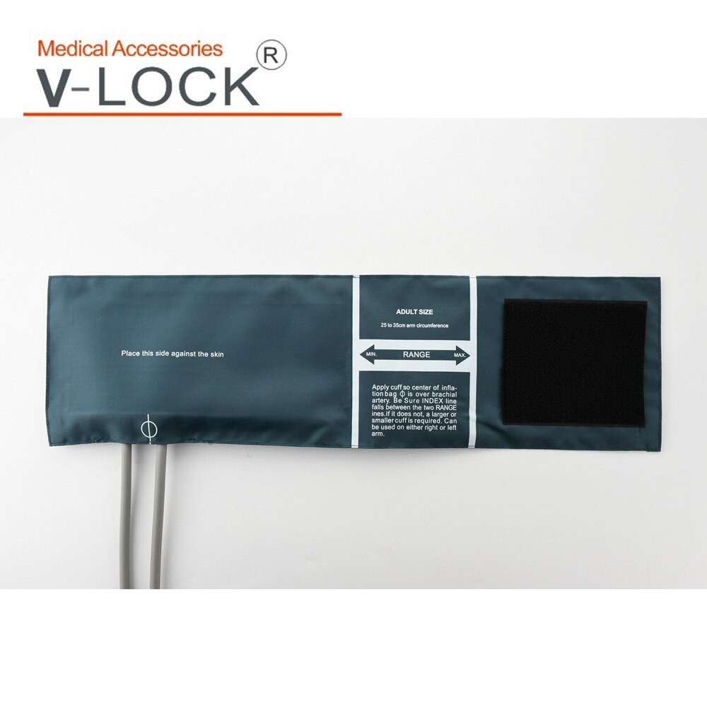 LOVK adult reusable blood pressure cuff tpu bladder dual hose blood pressure cuff