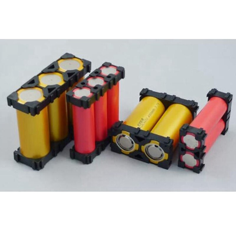 50Pcs 21700 Lithium Cell Spacer Triple Battery Holder Bracket Battery Pack Bracket For DIY Fixed Battery 21.7Mm Hole Dia