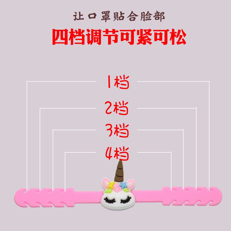 Cartoon Anti Le Maskers Maskers Passen Haak Kinderen Dragen Oorbeschermers Artefact Masker Met Anti Le