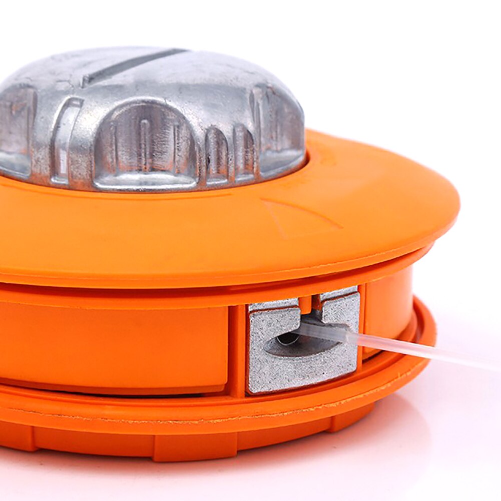 Universal Trimmer Head Aluminium Strimmer Head Replacement Trimmer Heads String Set Grass Brush Cutter Accessory