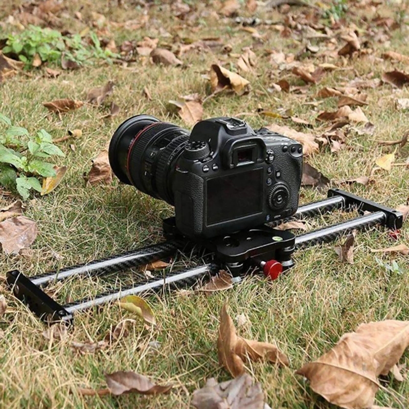 A9LC Kamera Slider Carbon Faser Dolly Spur Video Stabilisator Schiene für Kamera Dslr Video Film Fotografie Camcorder Stabili