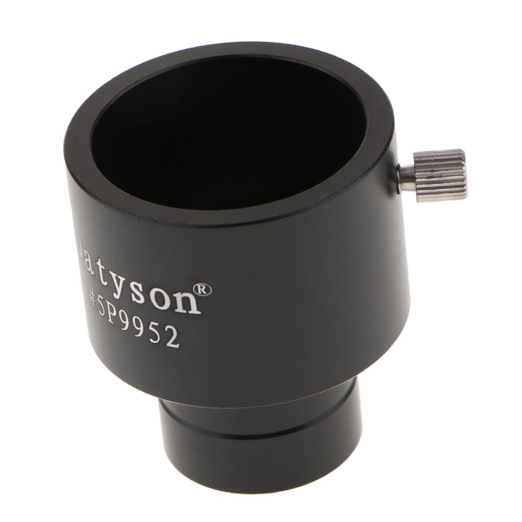 Adaptador de montaje del ocular del telescopio de 0.965 "a 1,25" de Metal (24,5mm a 31,7mm)