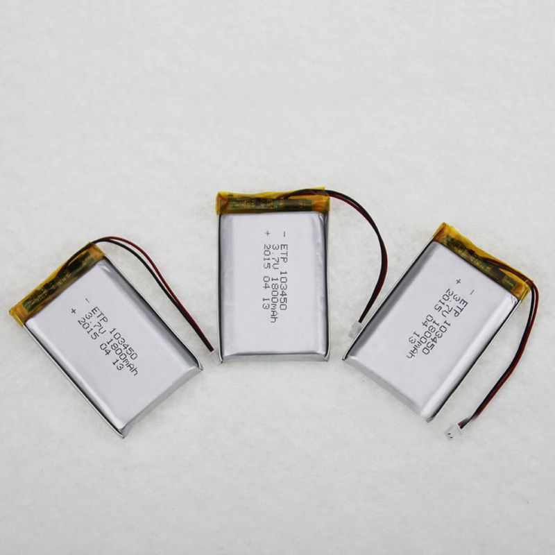 103450 3.7V 1800MAH lipo polymère lithium batterie rechargeable pour MP3 GPS navigateur DVD enregistreur casque e-book caméra
