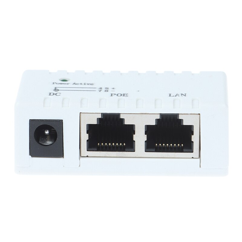 10/100Mbp 12V - 48V Passieve Poe Injector Splitter Wall Mount Adapter Voor Ip Camera Voip Telefoon netwrok Ap Apparaat Netwerken