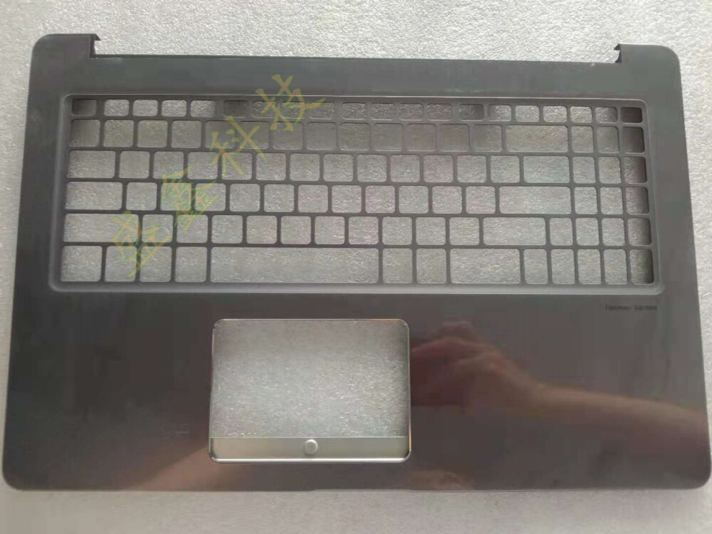 Coque pour ASUS N580, N580G, N580V, X580, X580V, N580VD, X580VE, X580VD, avec cadre avant, repose-paume, Base supérieure/inférieure: Pamrest gray