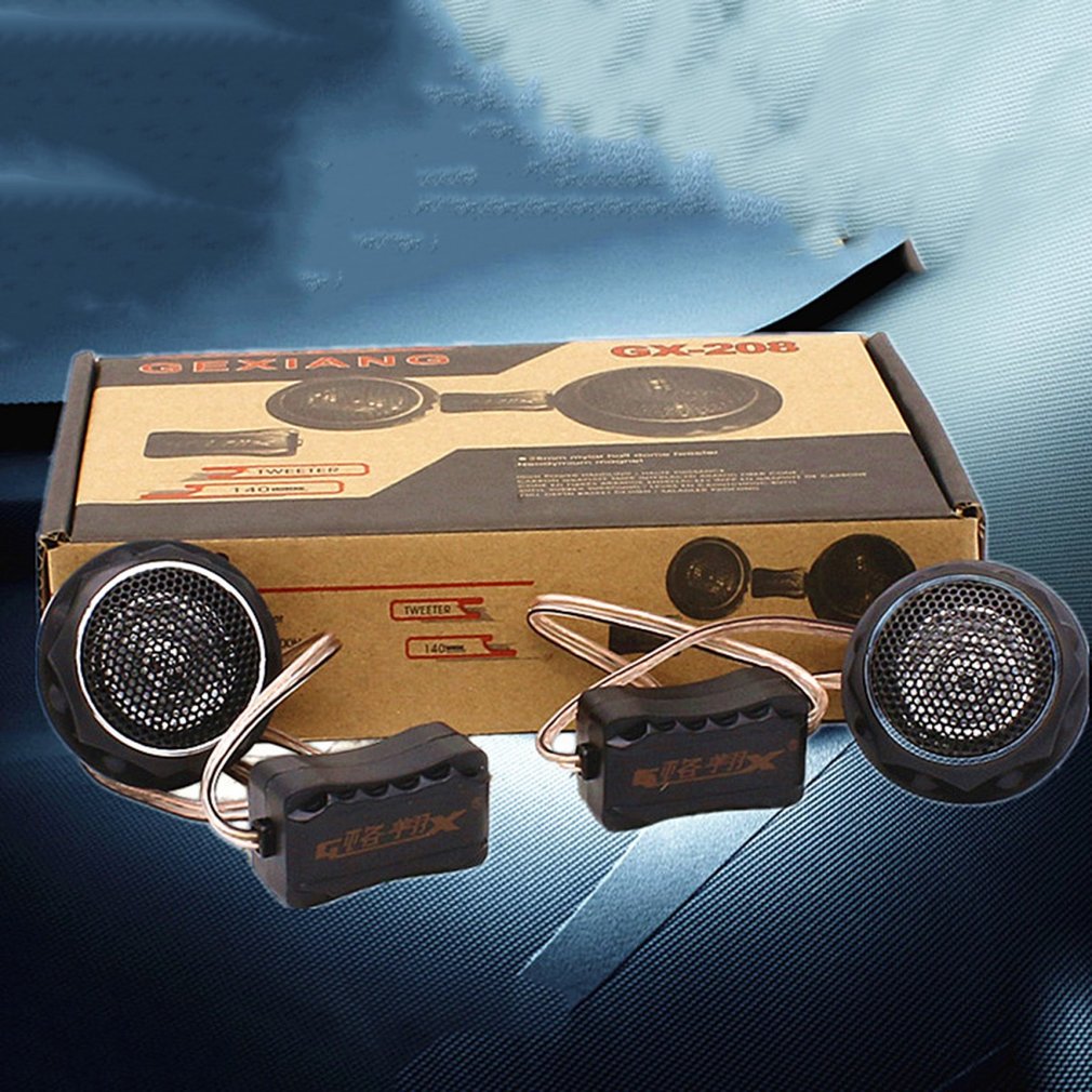 2Pcs Universal Mini Car Speakers High Efficiency Loudspeaker Super Power Audio Auto Sound Car Tweeters
