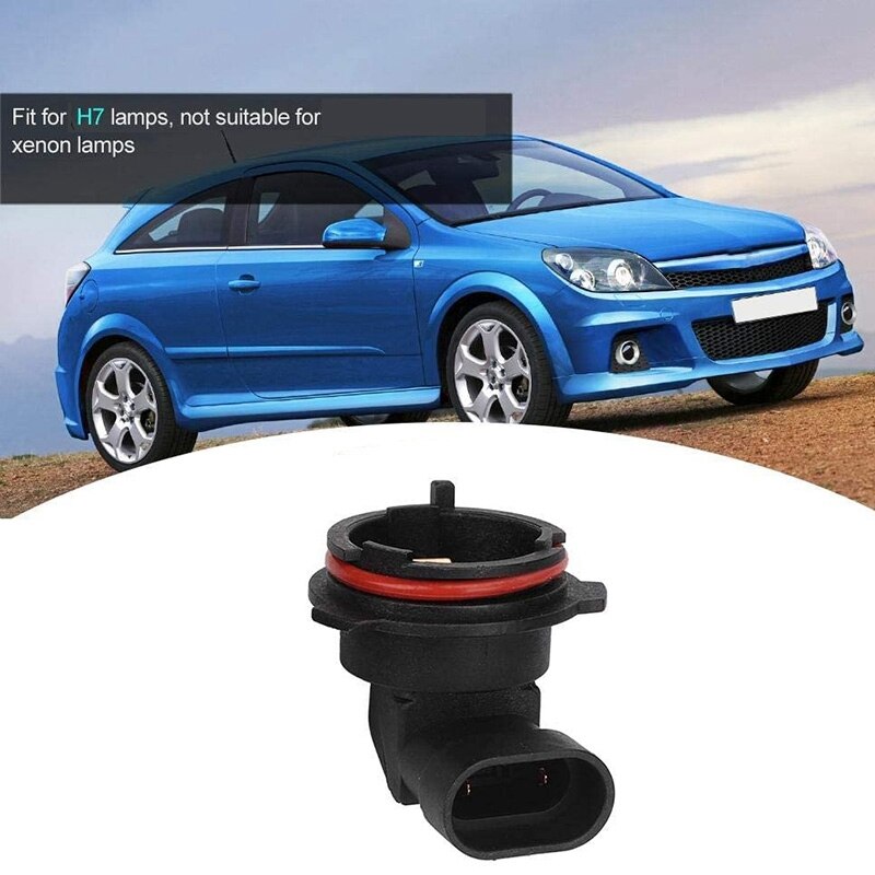Douille Ampoule Phare H7 - Compatible Astra G / Zafira A - Remplace OE 1226084, 9118046 - En ABS, Facile à Installer