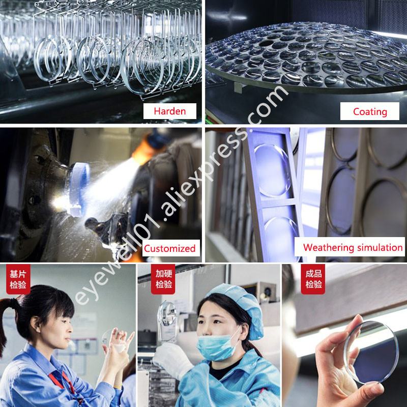 BCLEAR 1.61 brekingsindex anti blue ray lenzen enkele visie lens Bijziendheid blauw licht ogen bescherming computer telefoon bril