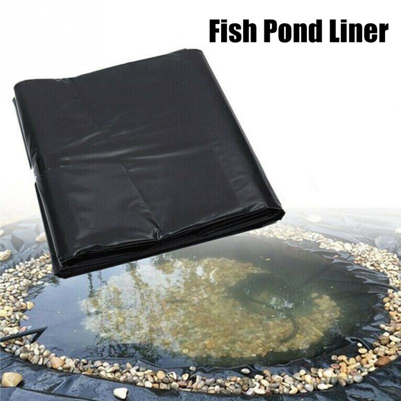 10x5ft Heavy Duty Multifunction Seam Tape HDPE Fish Pond Liner Outdoor Garden Lightweight Landscaping Pool Rainproof Waterproof