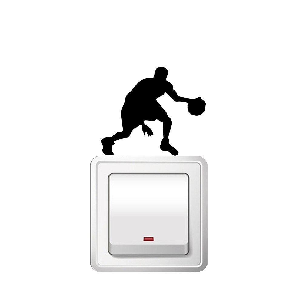 Cartoon dribble Cartoon Wall Decals Pvc Mural Art Diy Poster For Baby Kids Rooms Decor Vinyl Art Decal