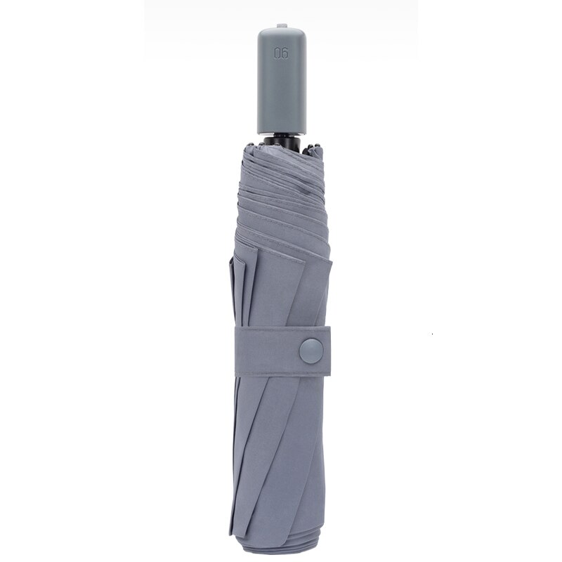 Xiaomi Umbrella 90fun umbrella Windproof Waterproof Sun Protection Ultralight folding umbrella Men /Women Portable mini umbrella: Gray