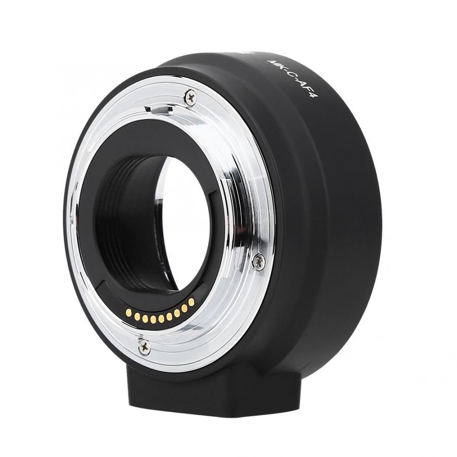 Meike MK-C-AF4 Electronic Auto Focus Adapter Ring Extension Tube for Canon EOS-M Mount Cameras Cam to EF EF-S Lens Adapter Ring