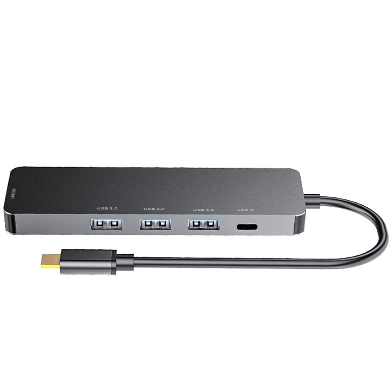 Type-C USB Hub Five-In-One USB-C to HDMI HD 4K 30Hz Expander Adapter PD Fast Charge USB3.0 Docking Station