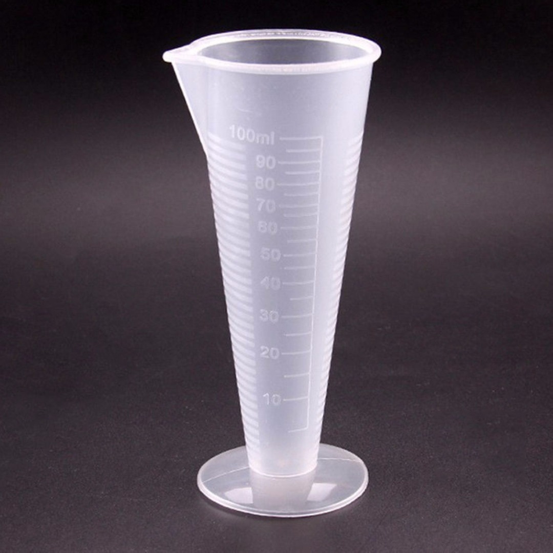 Conical Graduate Plastic Liquid Measuring Jug Cup Graduated Surface Cooking Bakery Kitchen Lab 100/250/500/1000ML