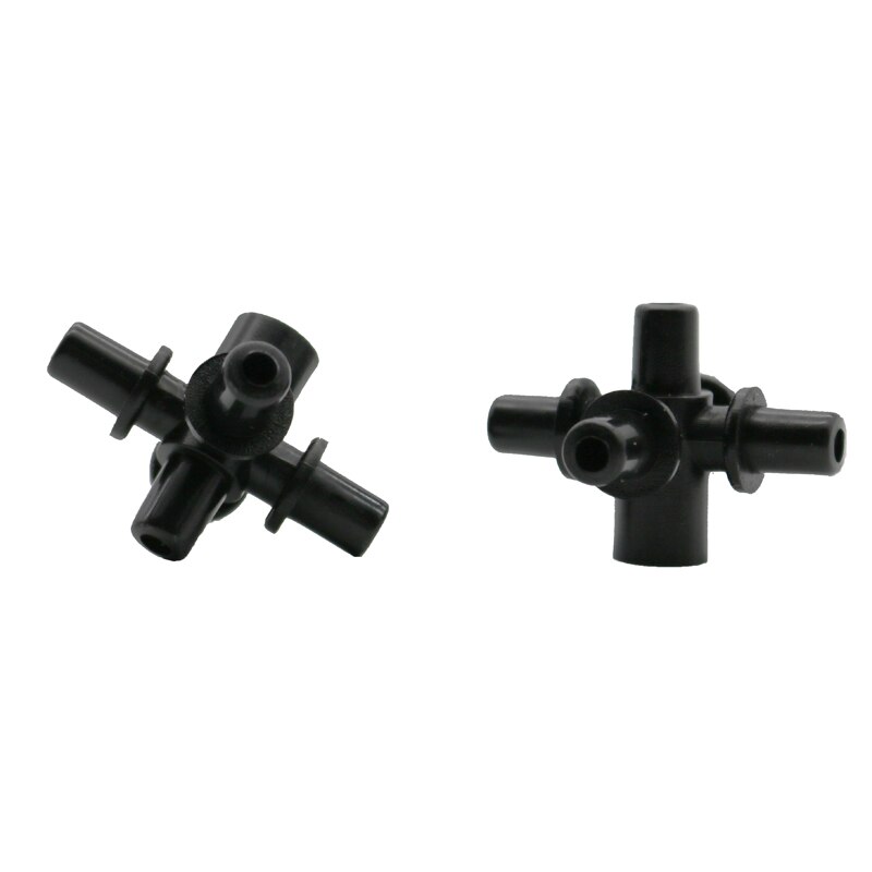 20pcs Vijf-weg Splitter Interfaces Met Grote Vijf-way Cross Connector Vijf Sproeikop Outlet Connection Tuin slangkoppelingen