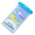 Mobile Phone Bag Cartoon Animal Touch Screen Smartphone Case Cover Pocket with Lanyard for IPhone Android Waterproof Swimming: 09