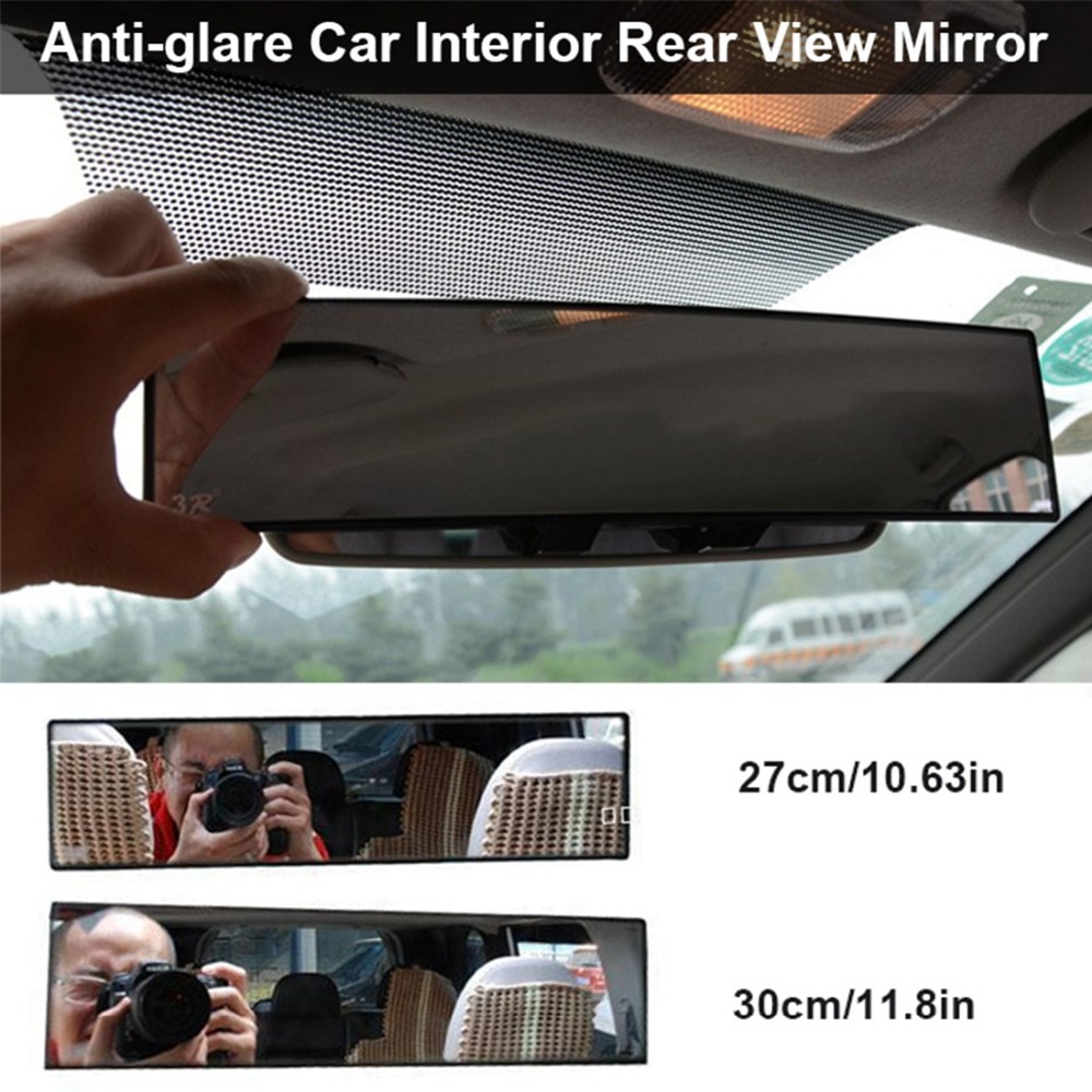 300/270/240Mm Auto-interieur Anti-Glare Achteruitkijkspiegel Grote Spiegels Clip-Op Breed hoek Panoramisch Spiegel Baby Achteruitkijkspiegel