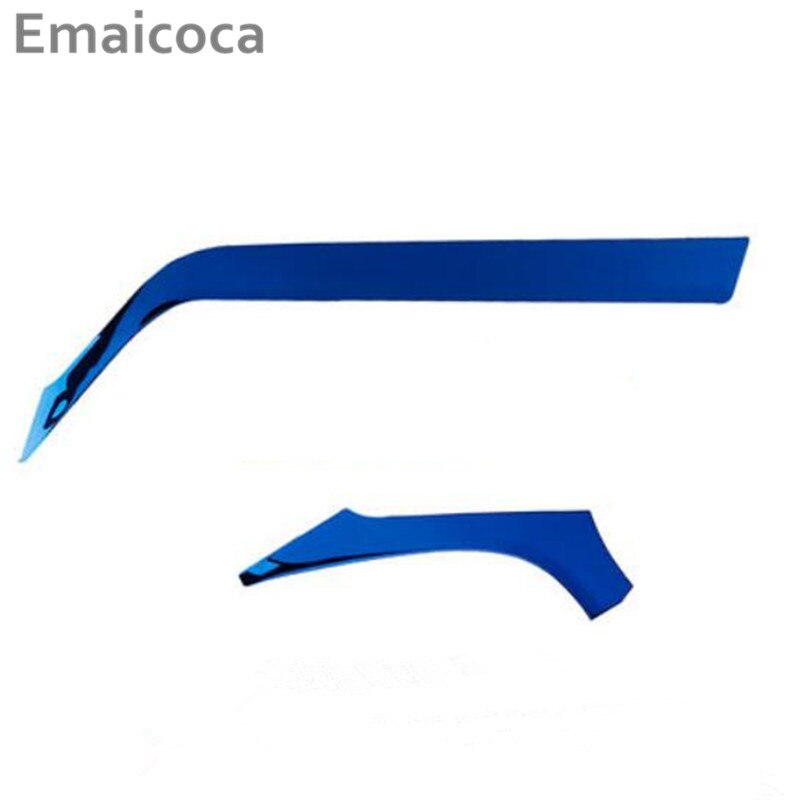 Juego de 2 unidades de decoración para el coche, guantera con decoración, funda adhesiva para Kia K2 Rio , accesorios para el coche,