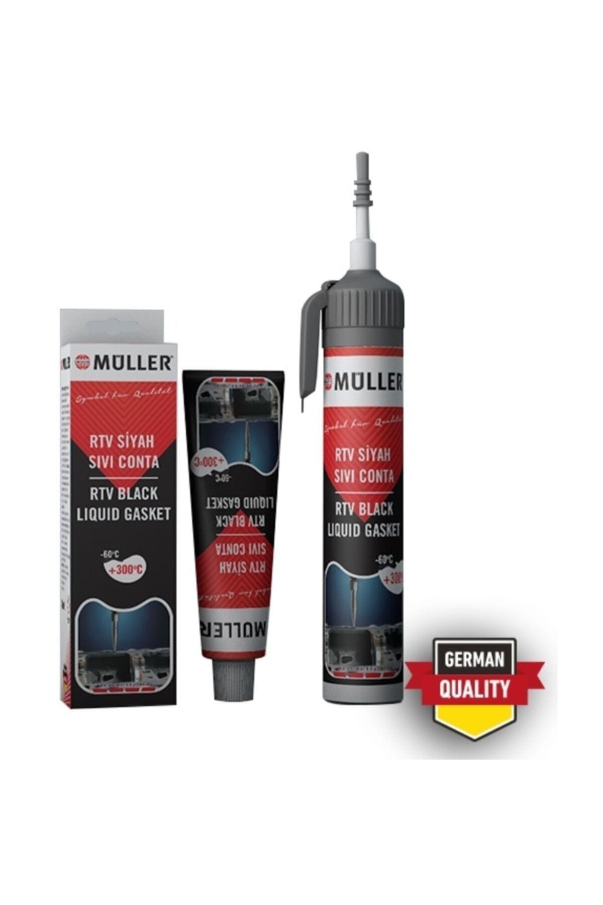 Rtv Liquid Gasket Black 80 ml Black