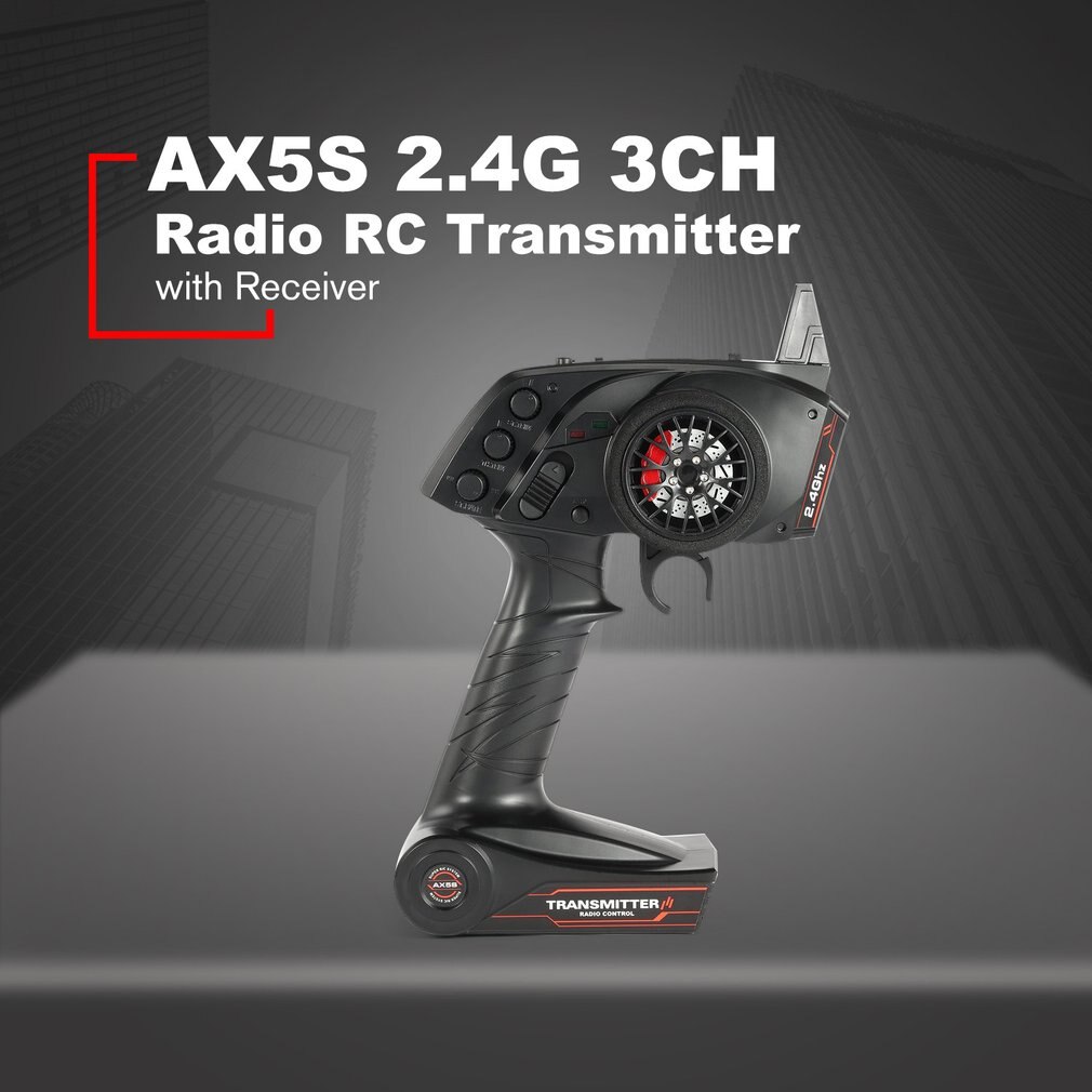 Original RC Car Transmitters TG3 2.4GHz 3CH Digital Radio Remote Control Transmitter with Receiver for RC Car/Boat