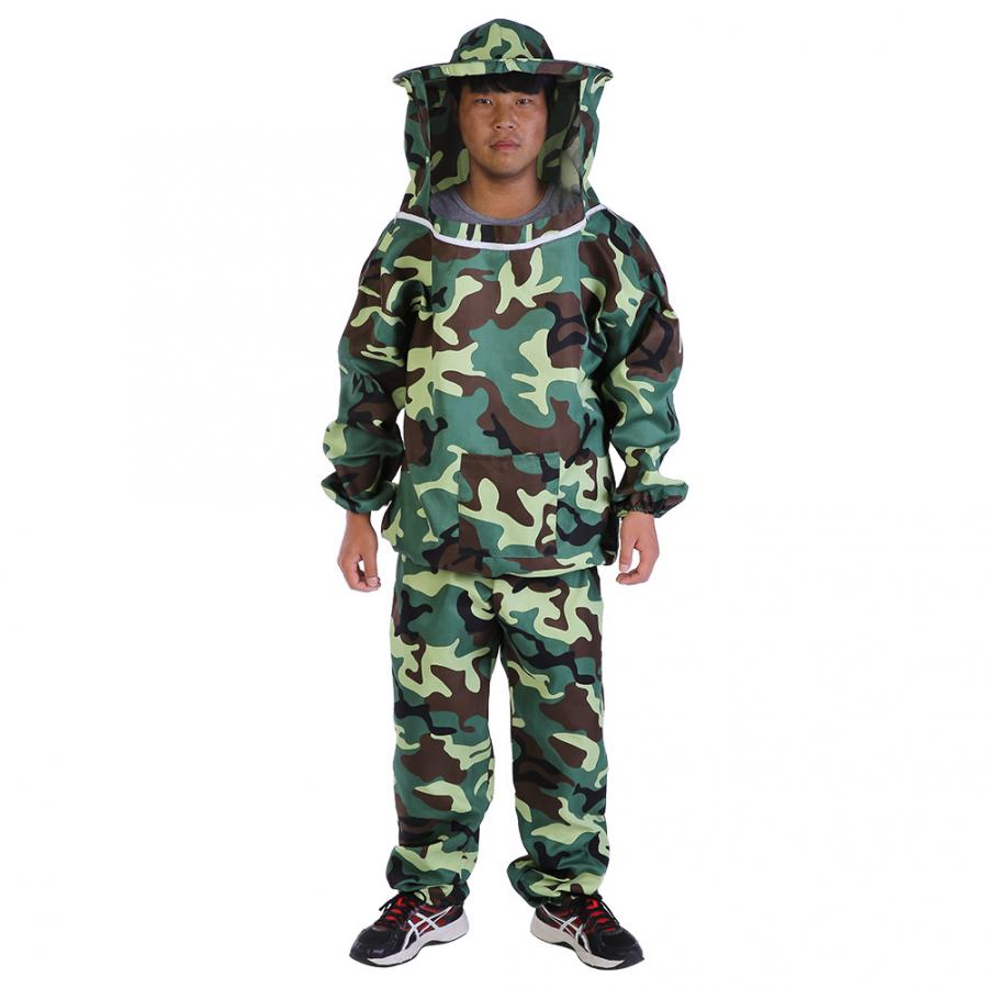 Professionele Bijenteelt Beschermende Pak Bijenteelt Imker Apparatuur Jurk + Broek Bijenteelt Kleding Gereedschap