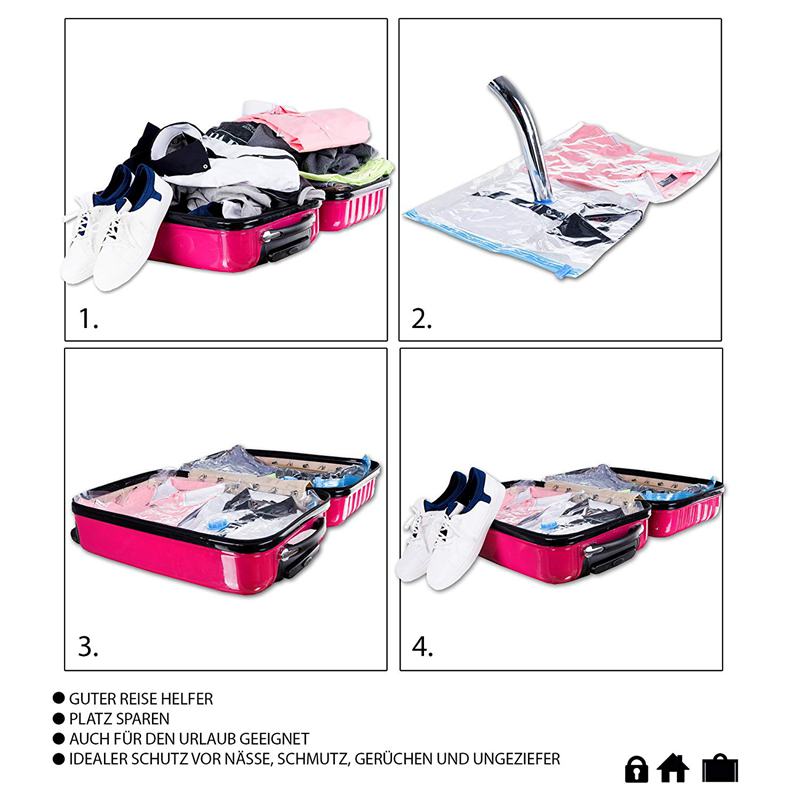 12 pcs set vacuum bag 60x40 cm storage bag sack vacuum bag