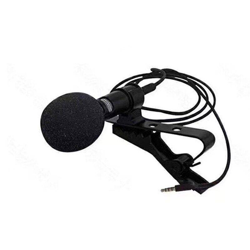 3.5Mm Clip Mic Type C Microfoon Telefoon Wired Mic Clip Condensator Microfoon Clip Lavalier Microfoon Dag