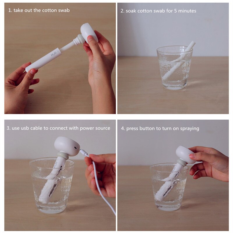 Upgraded Donut Air Humidifier with Neon Light for Home Office Portable USB Aroma Diffuser Car Mist Maker Ultrasonic Humidifiers